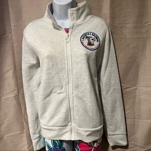 A New Day Grey Zip Up Sweater Lagunitas Brewing